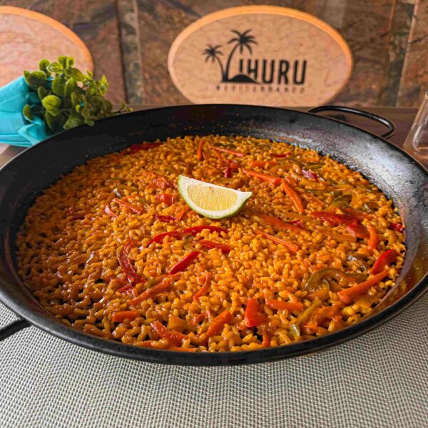 Arroz o fideuá de verduras